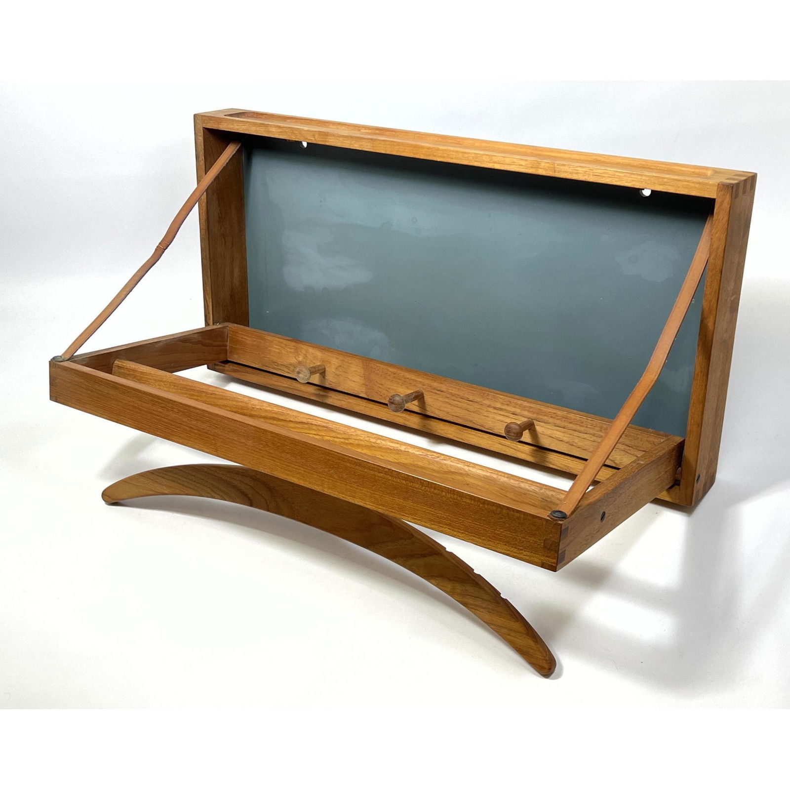 Adam Hoff and Poul Ostergaard Wall Mount Valet. Labeled. Danish Modern (1 of 11)