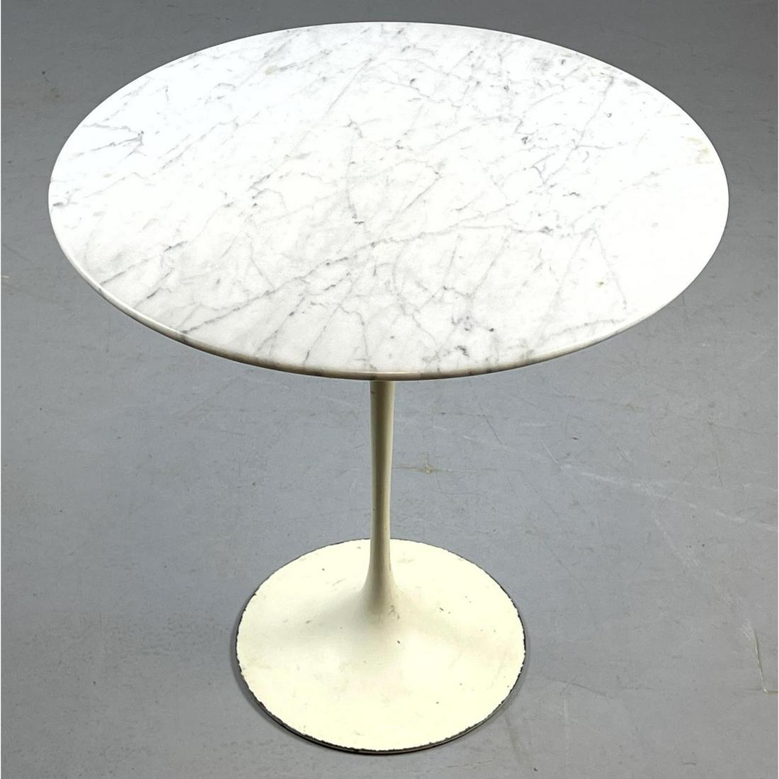 Eero Saarinen Tulip Side Table. Marble top. (1 of 10)