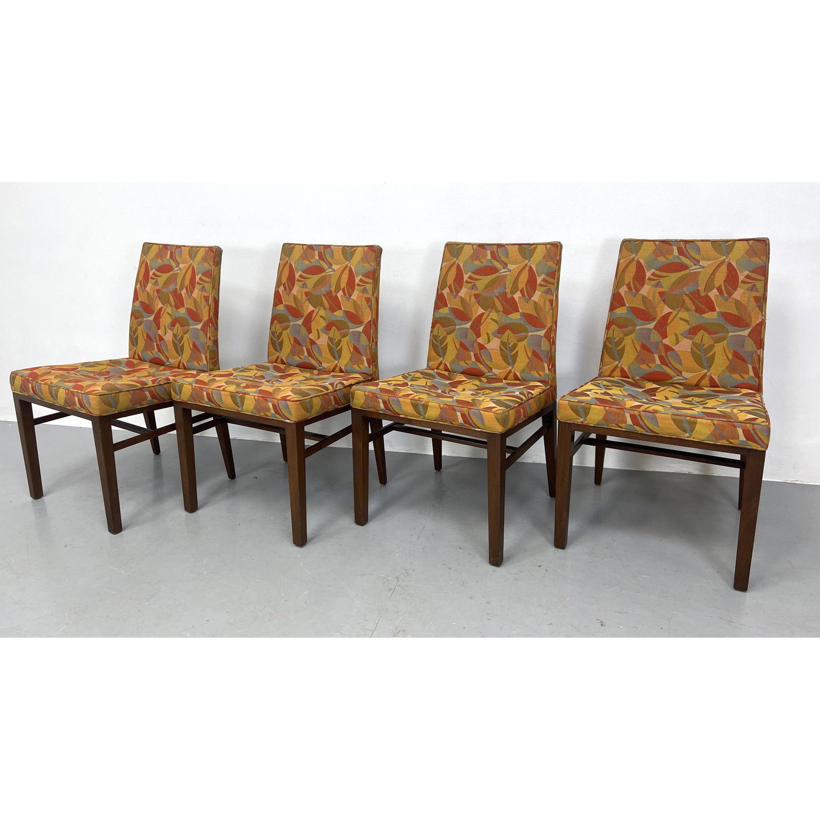 4 Dunbar dining chairs with extra bolt of Dunbar fabric (1 of 15)