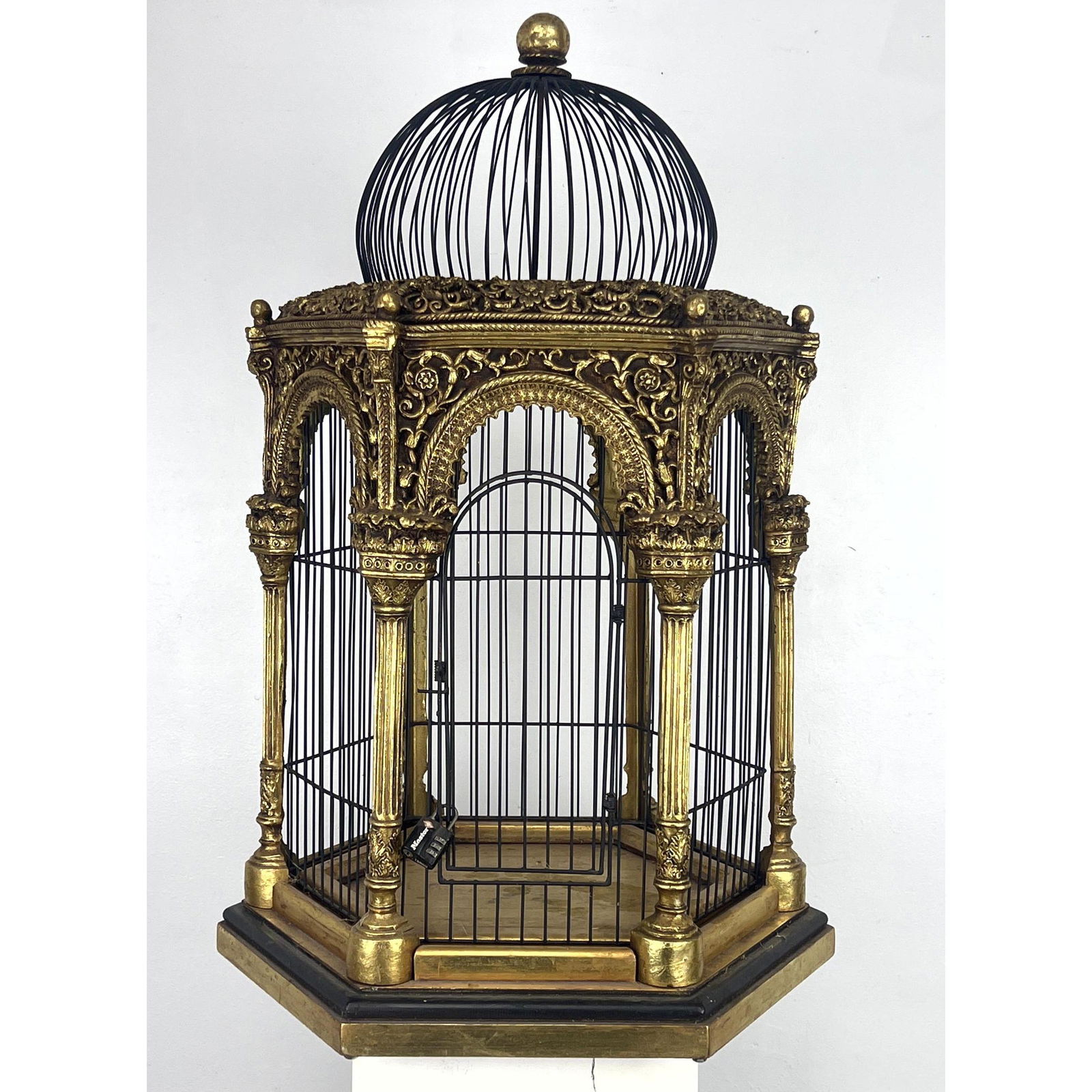 Fancy Decorated  Bird Cage. Made in Philippines. (1 of 11)