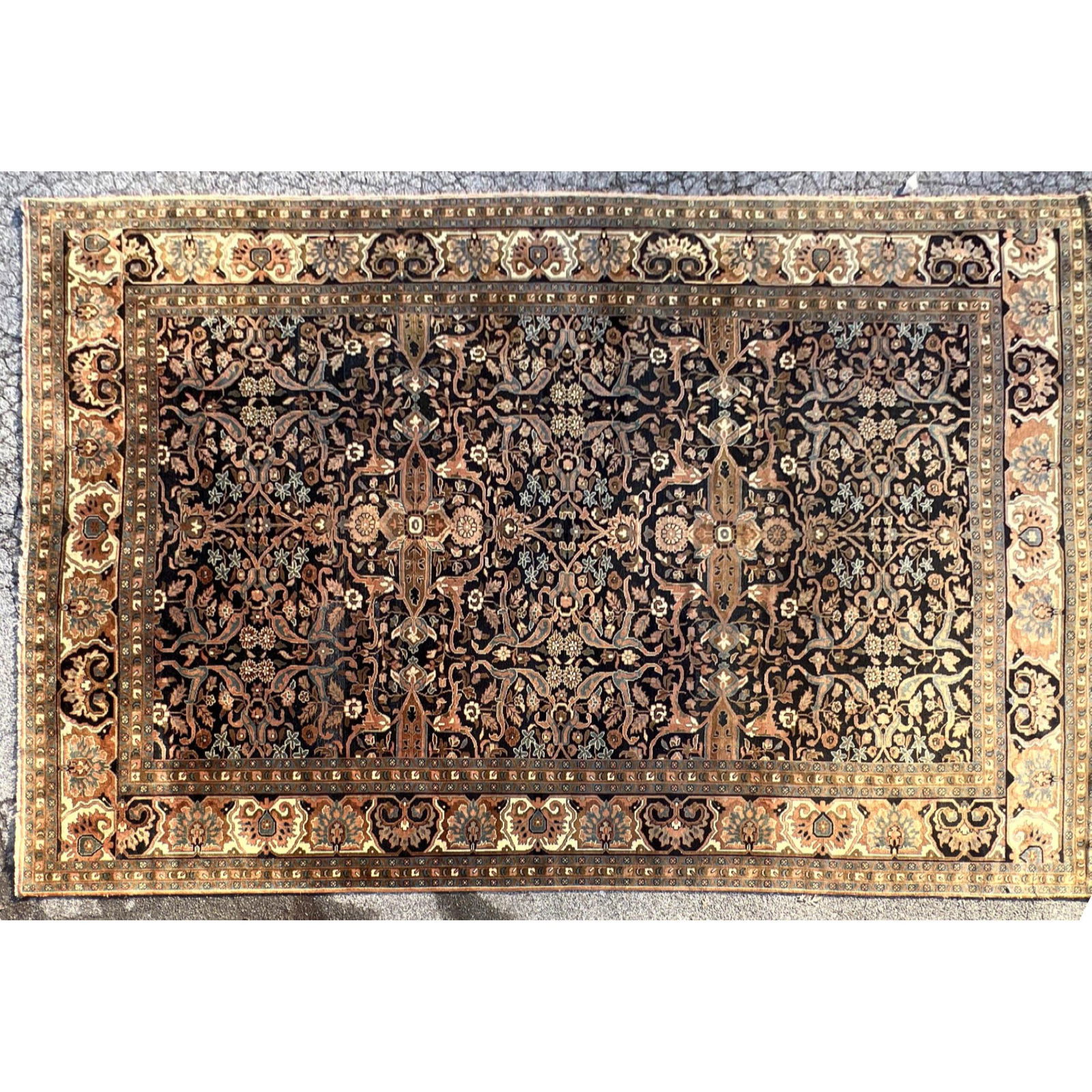 12'10x 19'5 Hand Knotted Wool Carpet Rug. (1 of 12)