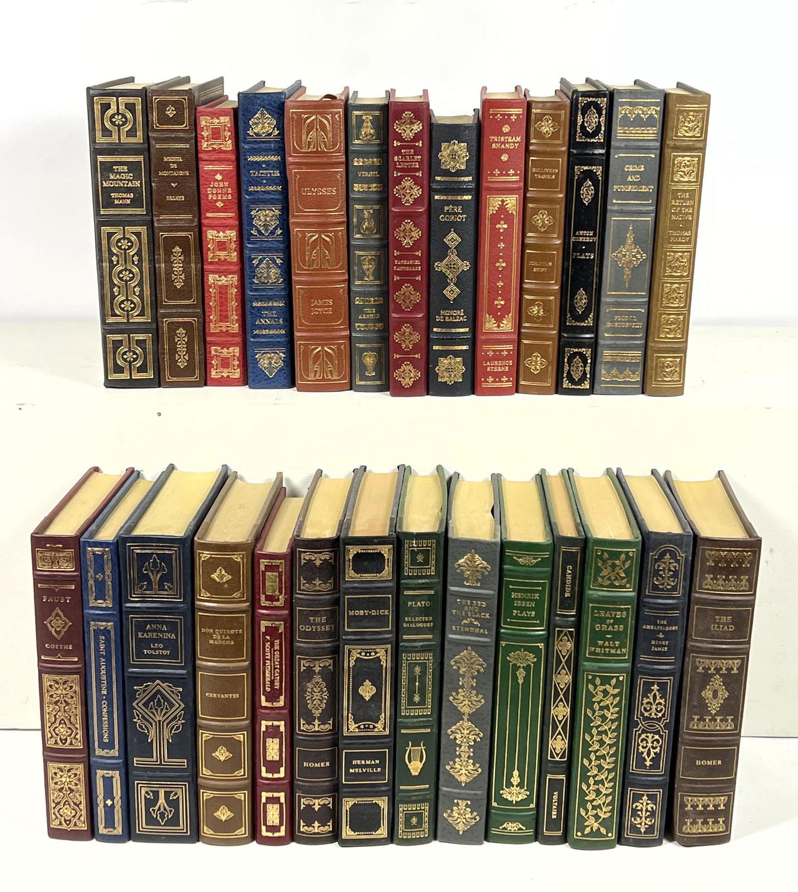 Lot Franklin Library Books. (1 of 11)