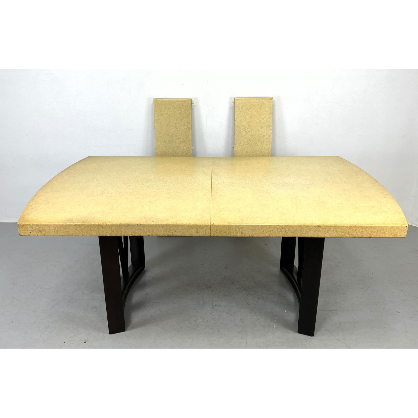 Paul Frankl Cork Top Dining Table By Johnson Furniture.