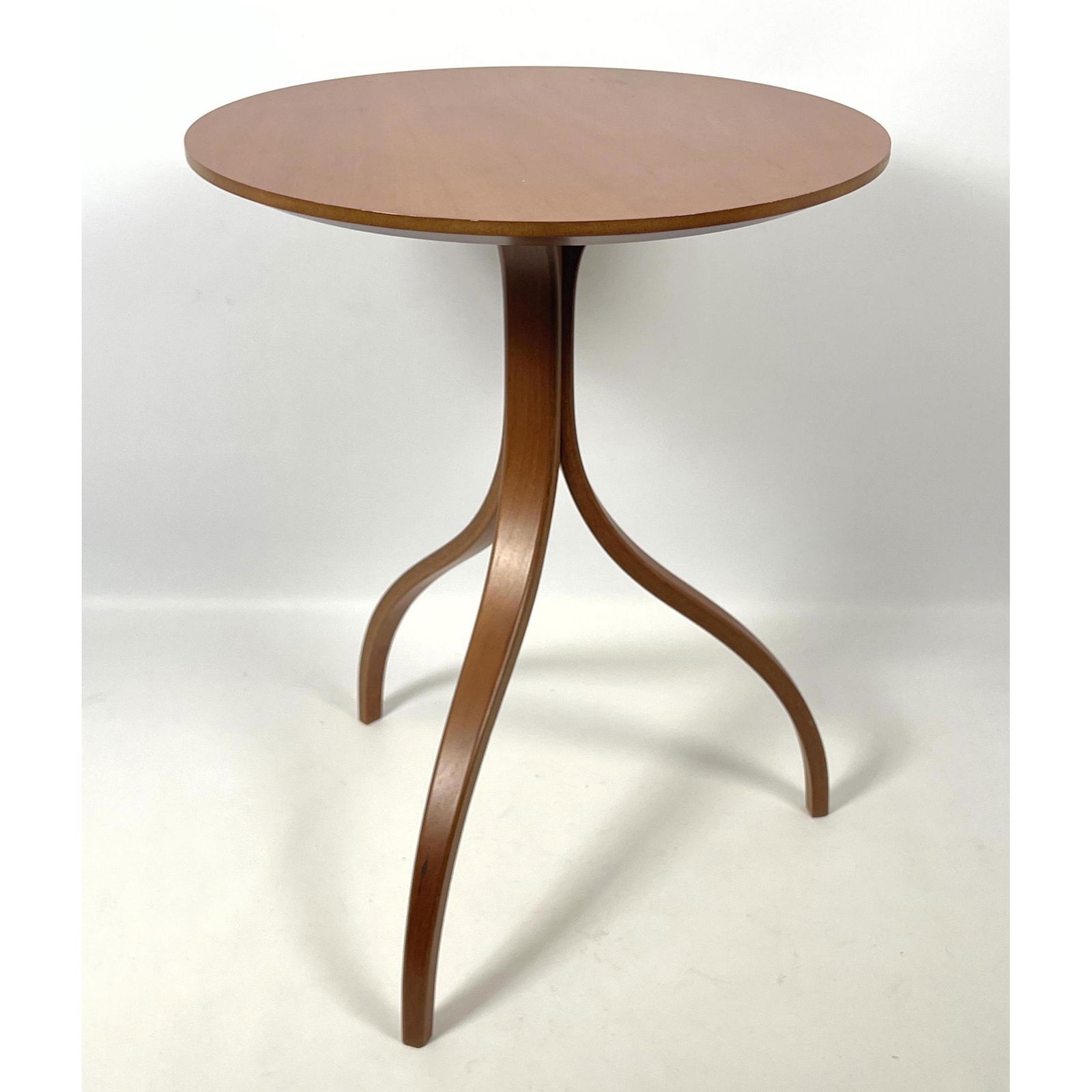 Thomas Stender For Modulus Teak Side Table. Elegant Tripod Stand
