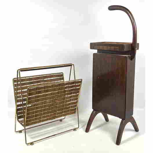 Mid-Century Modern Magazine Racks