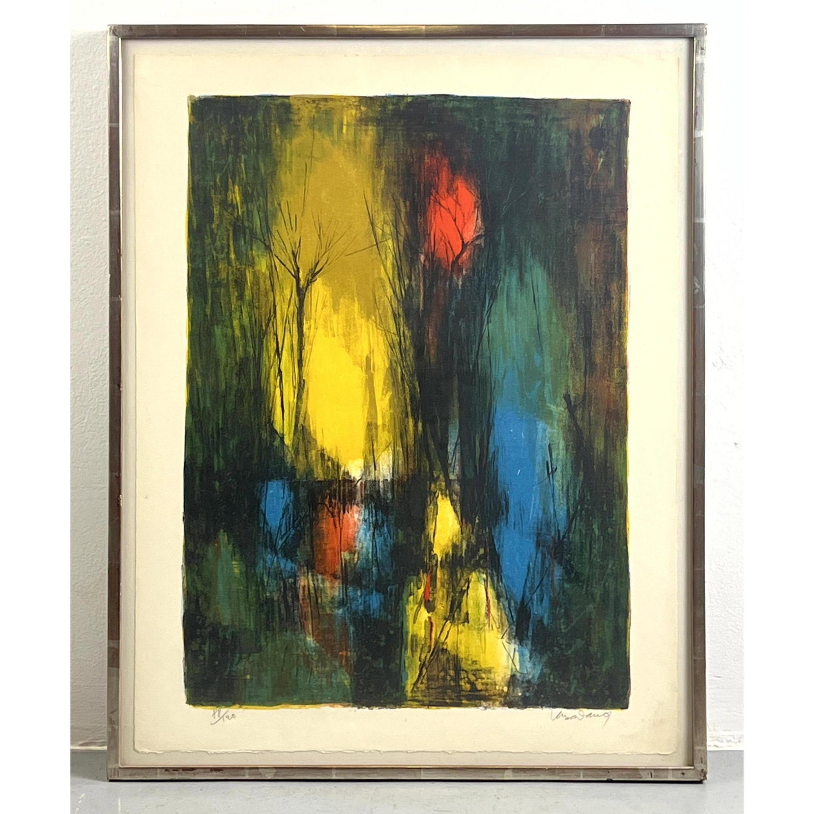 HOI LEBADANG Abstract Modern Print. Signed 88/120 (1 of 8)