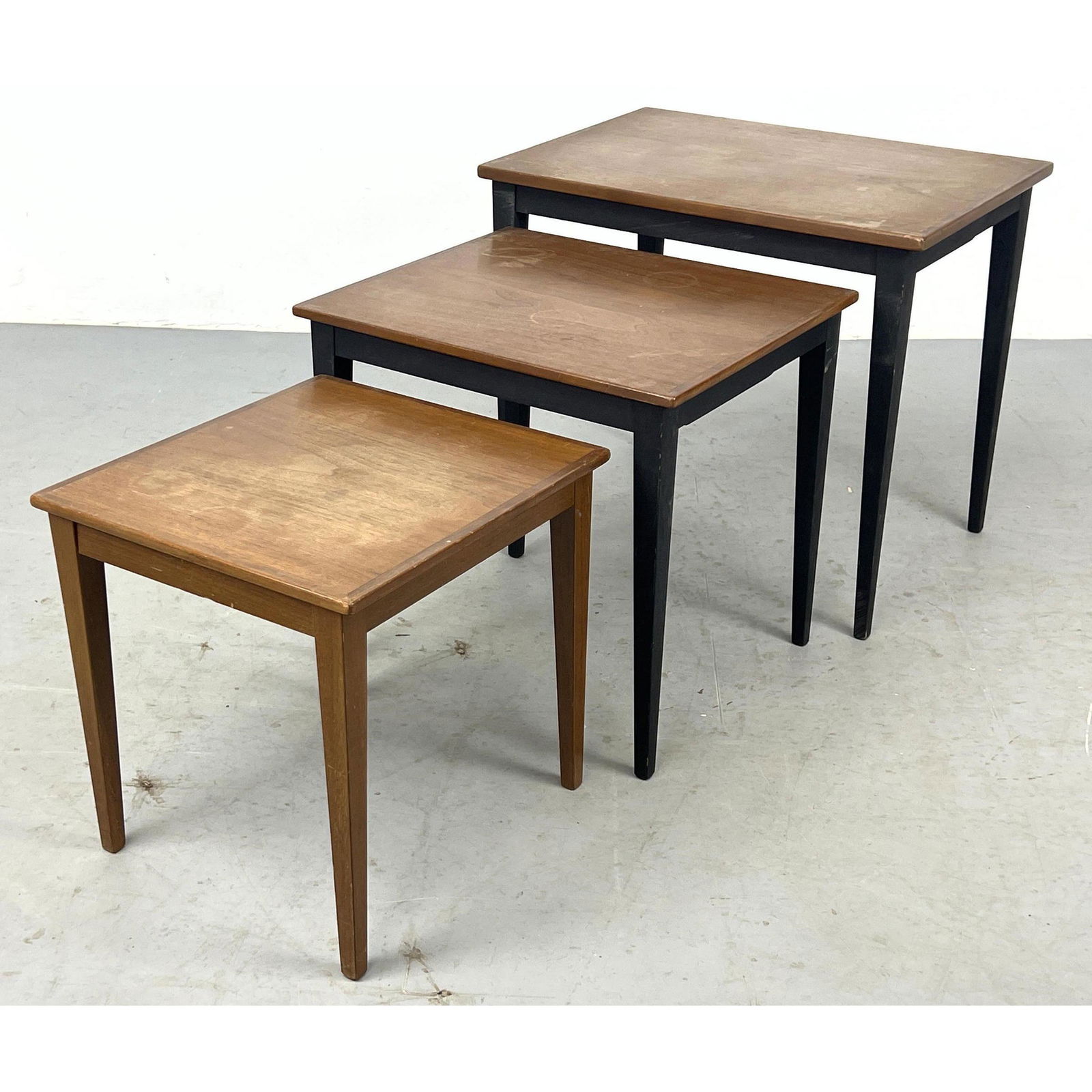 Set of Danish Modern Teak Nesting Tables (1 of 9)