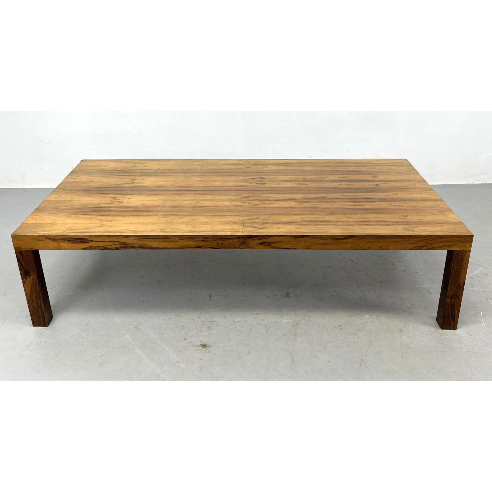 Oversized Rosewood Coffee Table. Some edge wear. light bubbling. (1 of 13)