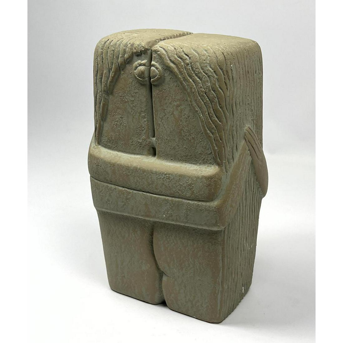 Alva Studios THE KISS Sculpture After Constantin Brancusi. (1 of 8)