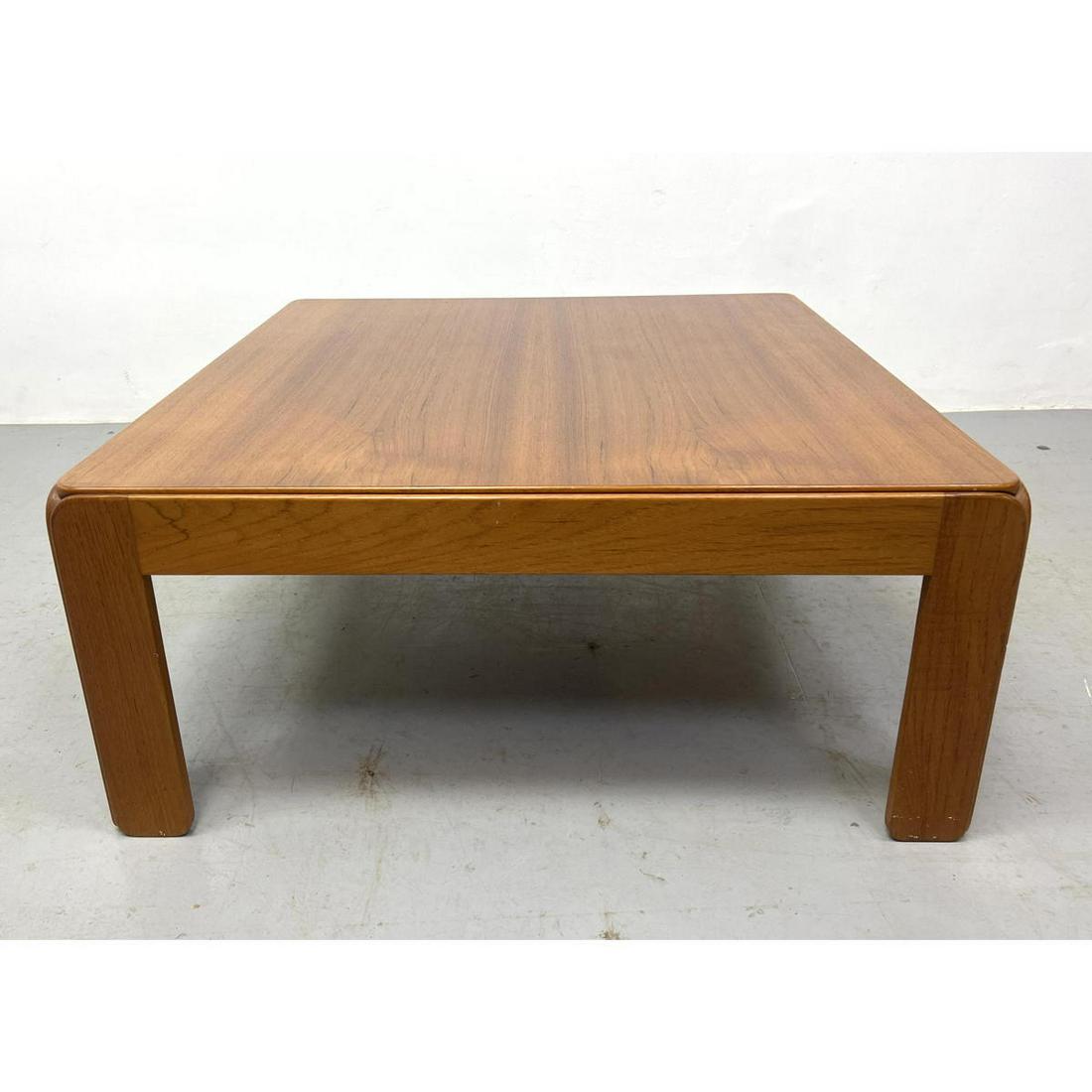 Niels Eilersen Danish Modern teak coffee cocktail table: Niels Eilersen Danish Modern teak coffee cocktail table Dimensions: H: 18 inches: W: 40 inches: D: 40 inches --- We offer curbside delivery to NYC, Manhattan, Close Brooklyn, Hoboken about a week afte