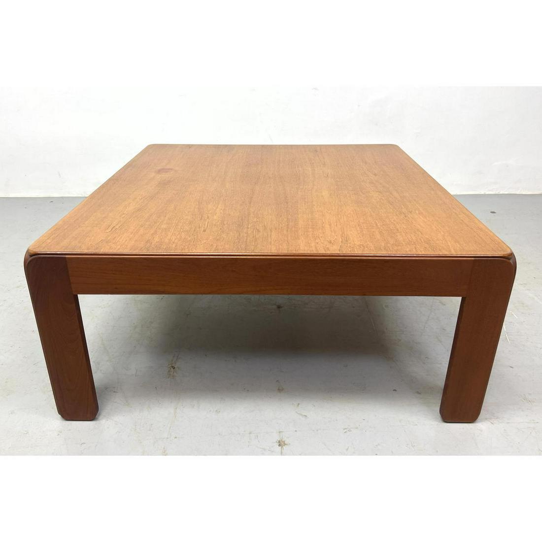 Niels Eilersen Danish Modern teak coffee cocktail table: Niels Eilersen Danish Modern teak coffee cocktail table Dimensions: H: 18 inches: W: 40 inches: D: 40 inches --- We offer curbside delivery to NYC, Manhattan, Close Brooklyn, Hoboken about a week afte
