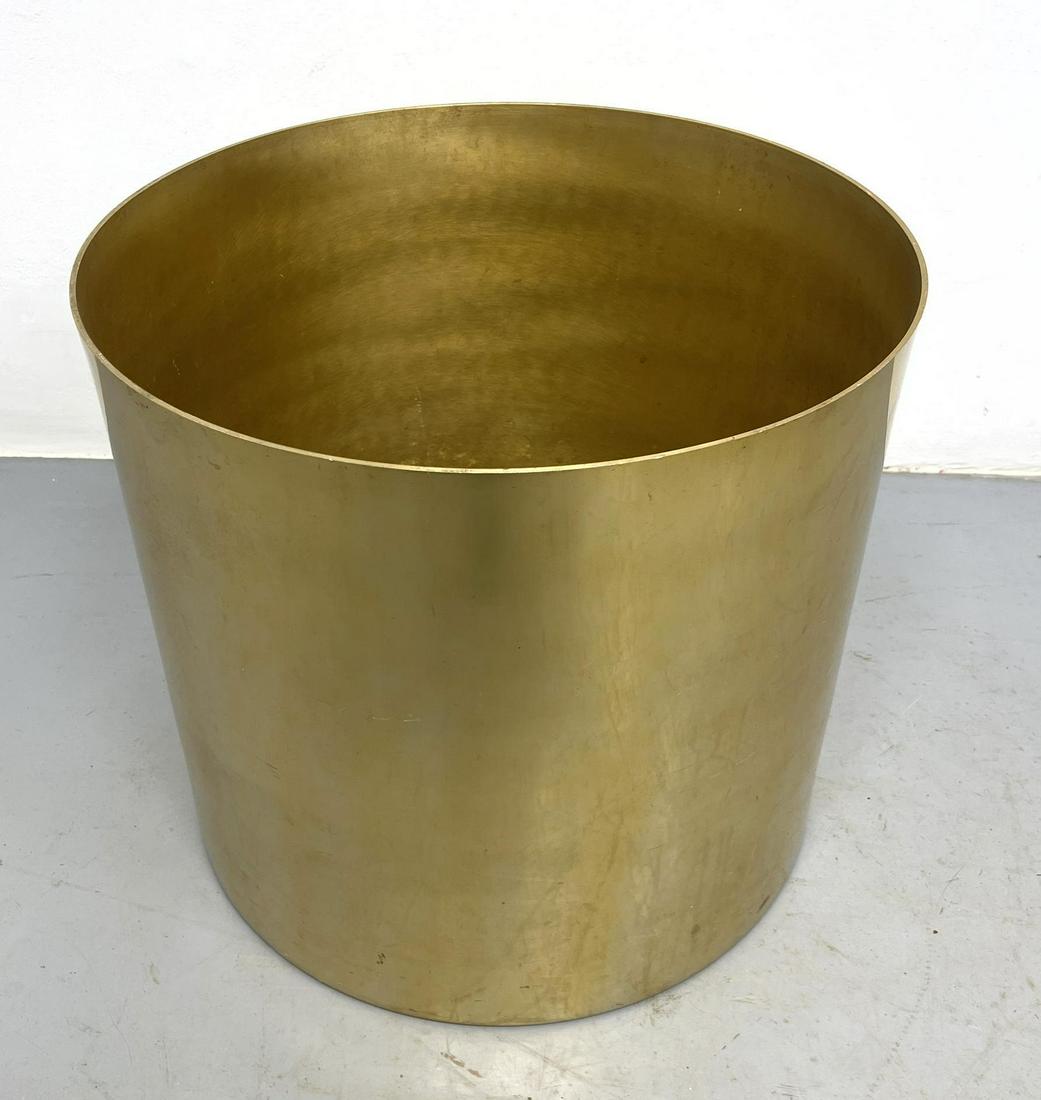 Large Paul Mayen for Habitat Style Brass Aluminum Planter (1 of 5)