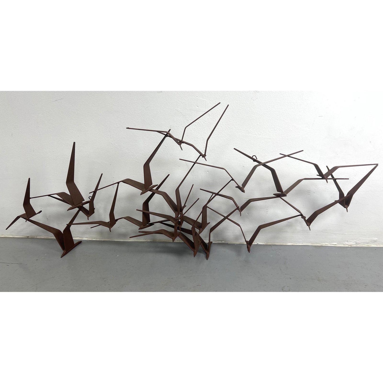 Curtis Jere attribution birds in flight Wall sculpture (1 of 6)