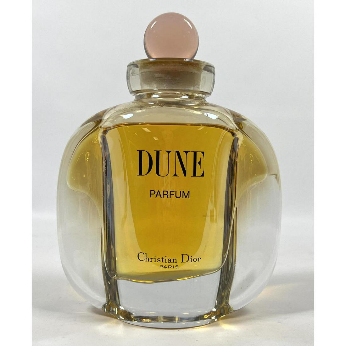 CHRISTIAN DIOR "Dune"  Factice Perfume Bottle. Glass Factice Store Display. Colored crystal stopper. (1 of 5)