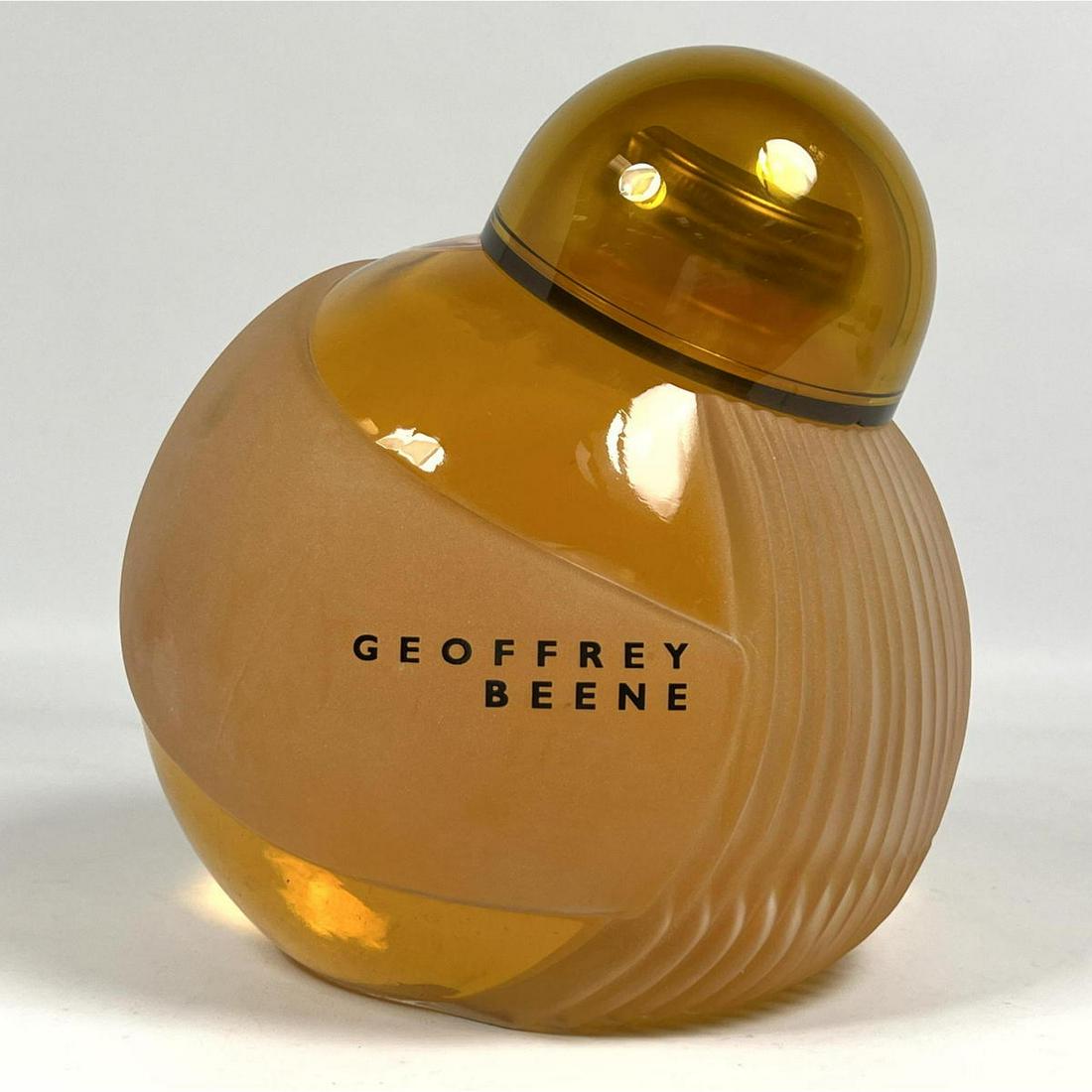 GEOFFREY BEENE Large Factice Store Display Perfume Bottle. Glass factice. (1 of 8)