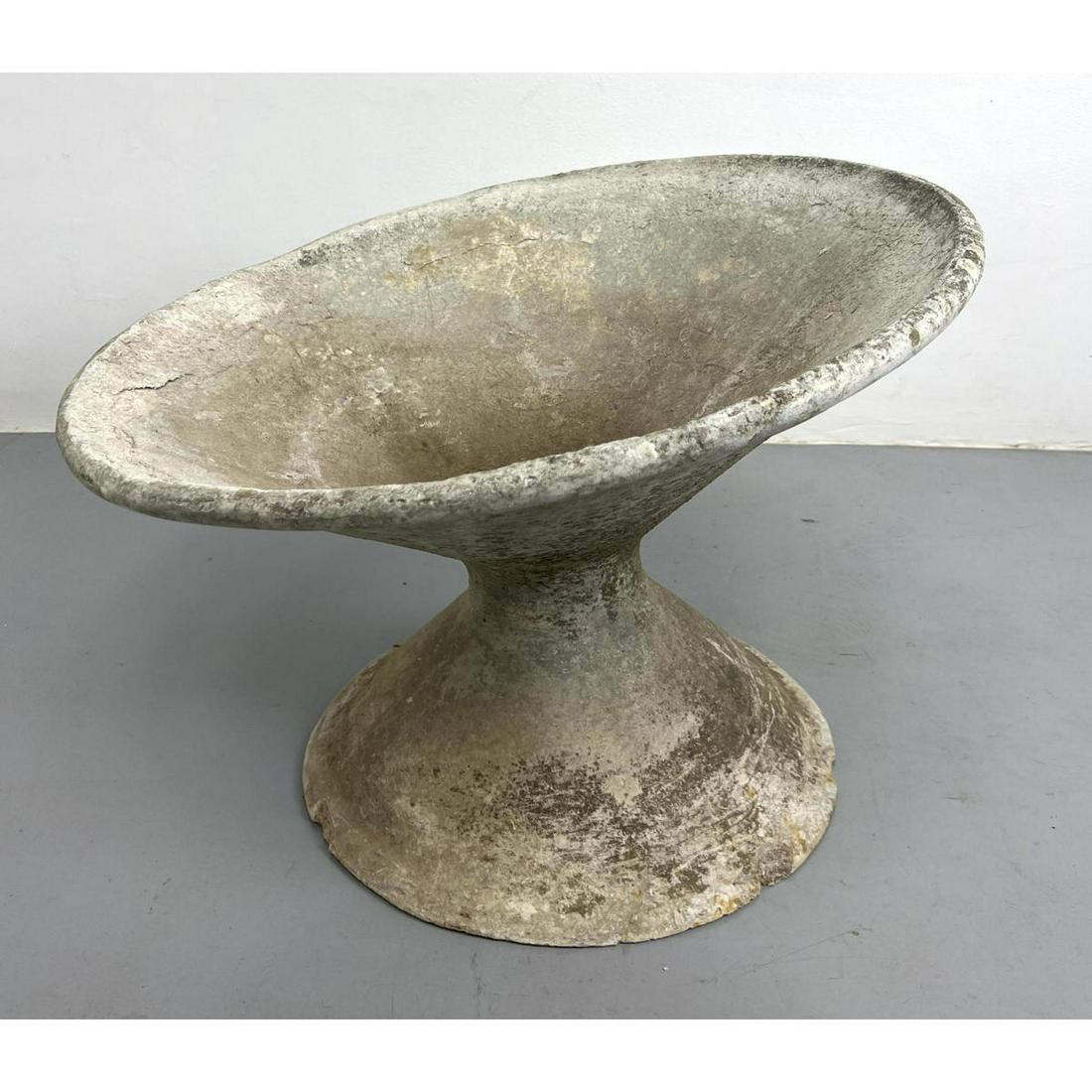 WILLY GUHL Tilt planter. Double Cone. Patio. Outdoor. Garden. (1 of 7)