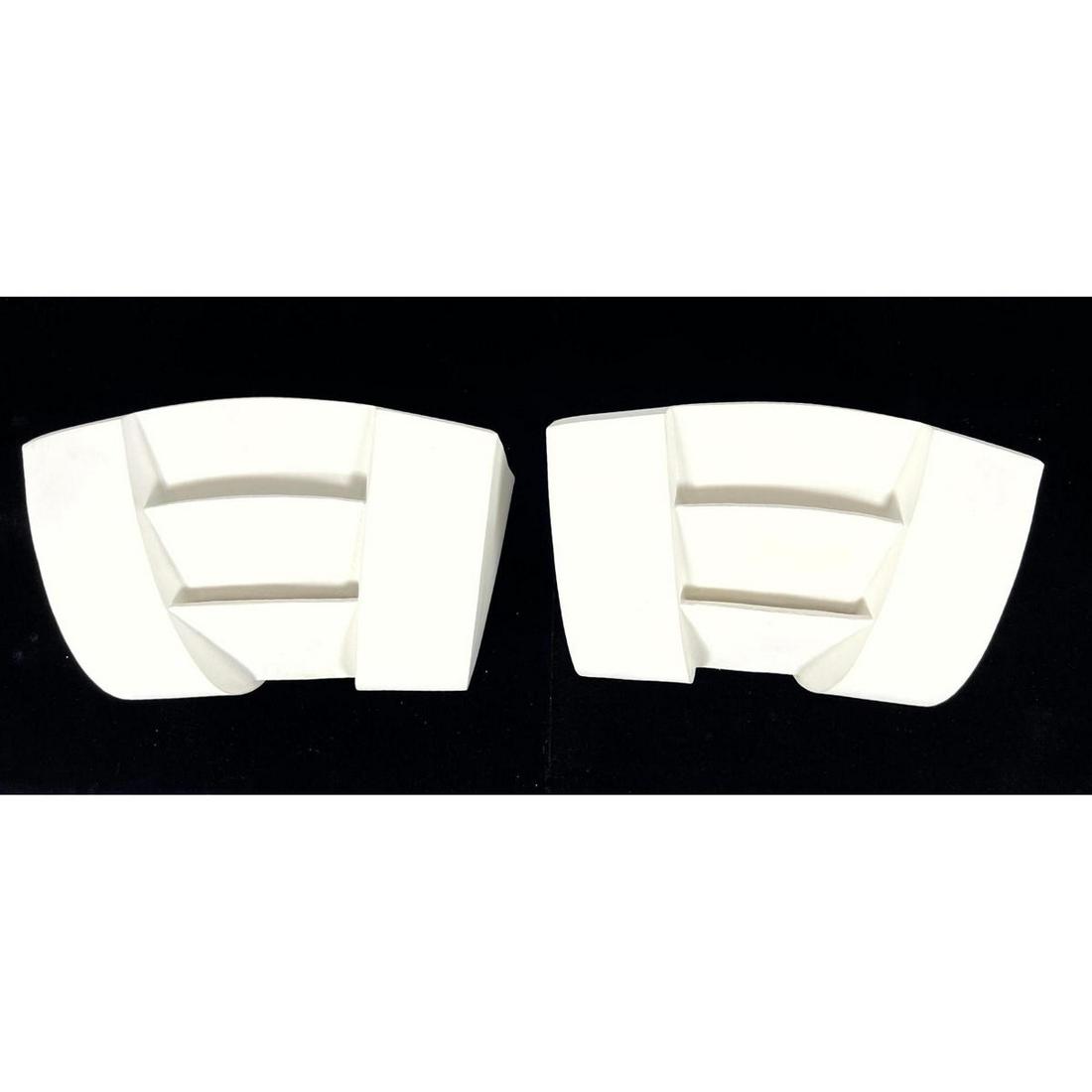 Pair Boyd Lighting Modernist Wall Sconces. Frank Gehry Style. (1 of 9)