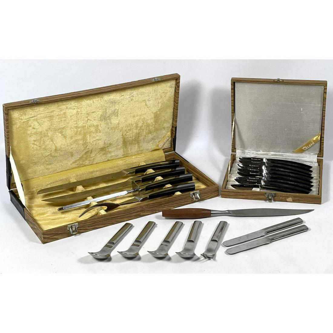 Dansk Flatware. along with Mid Century Knife and Carving Set (1 of 18)