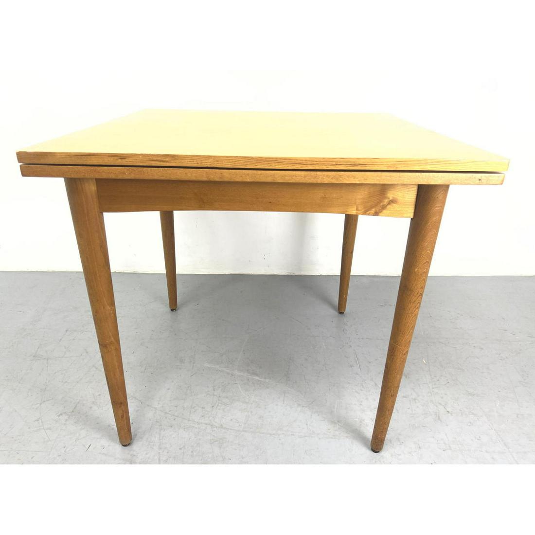 Oak Borge Mogensen Style Danish Modern Folding Dining table Open dimension. 66 inches (1 of 14)