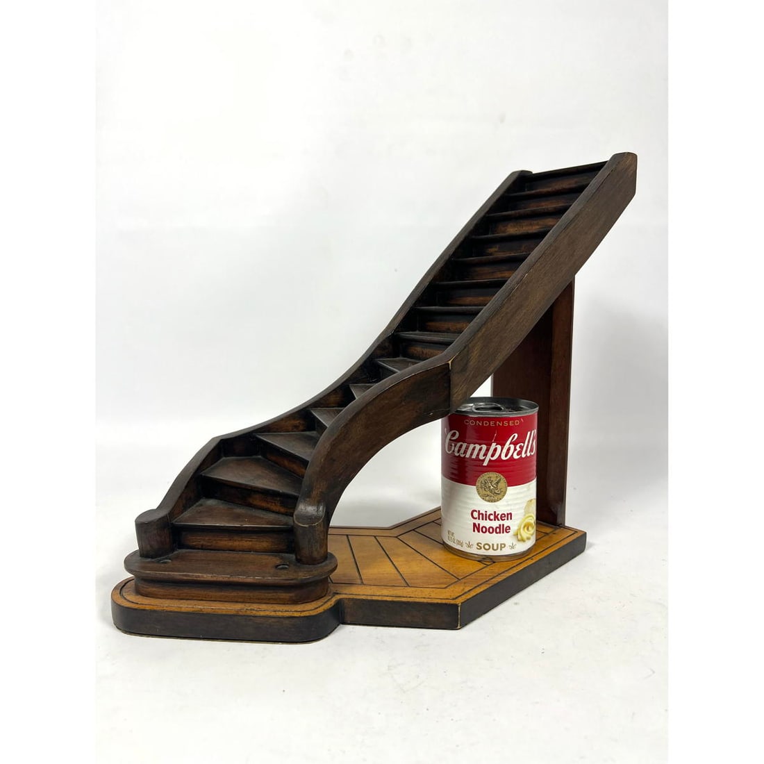 Antique Model of Architectural Staircase. Possible apprentice or salesman sample. (1 of 9)