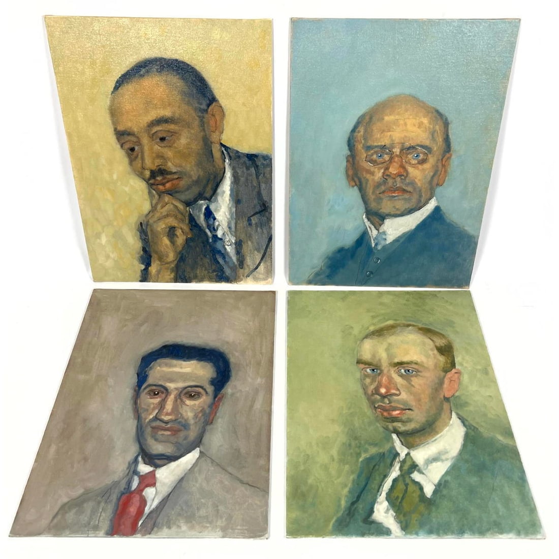 Collection 4 JOHN M GLIATTO Portrait Paintings. LUDWIG VON HOFMAN and German Painter - Graphic Desig (1 of 14)