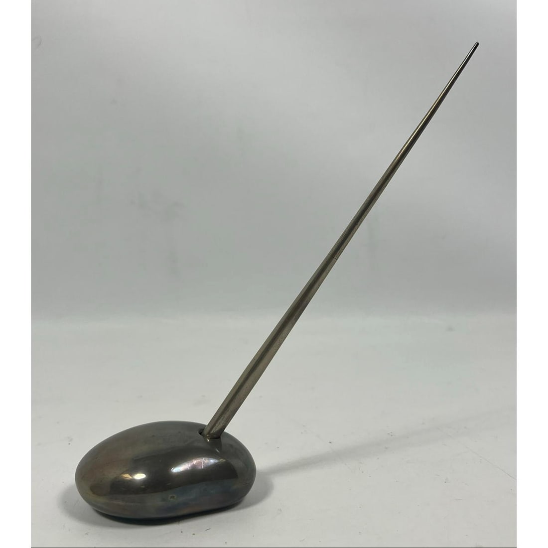 ELSA PERETTI Sterling Silver Bean Pen Holder. TIFFANY and Co. Desk Accessory. Signed. Marked Spain. (1 of 16)