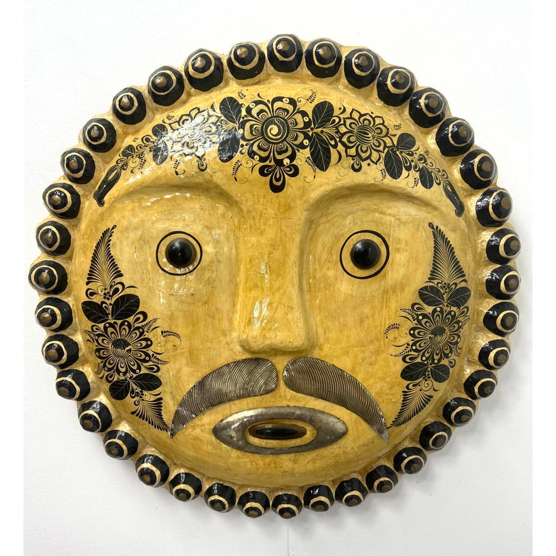 Sergio Bustamante 30/100 Large Wall Sculpture. Sun Face. (1 of 8)