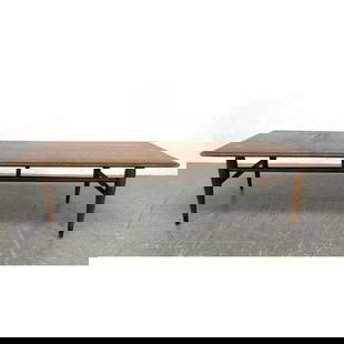 LANE Acclaim American Modern Walnut Coffee Table. Marked. Andre Bus.: LANE Acclaim American Modern Walnut Coffee Table. Marked. Andre Bus. H: 14.5 inches: W: 56 inches: D: 19 inches ---