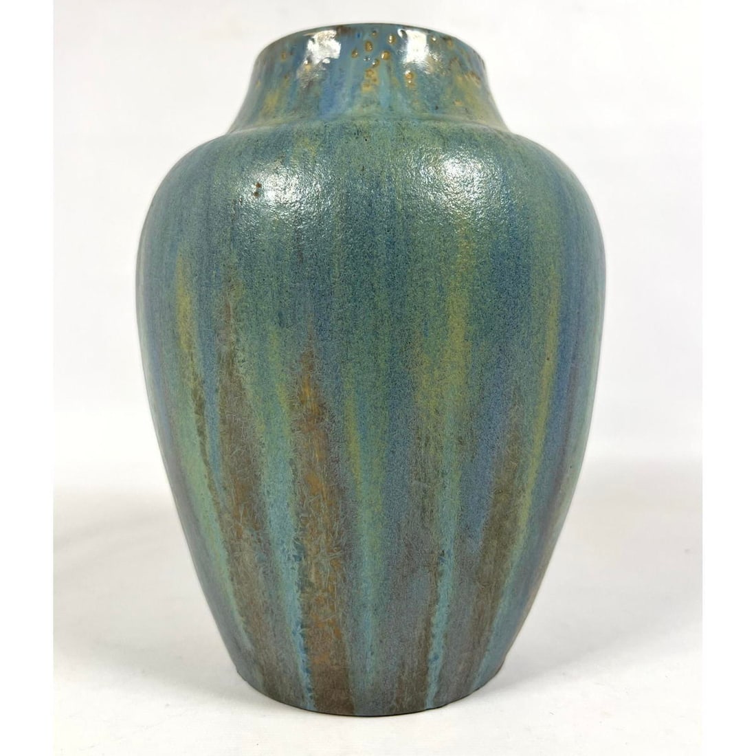 Pierrefonds Pottery vase with crystalline glaze. France. c. 1920 (1 of 9)
