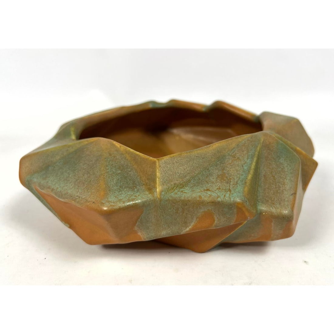 Ruba Rombic Pottery Bowl. designed by Reuben Haley for Muncie Pottery. USA. 1930 (1 of 9)