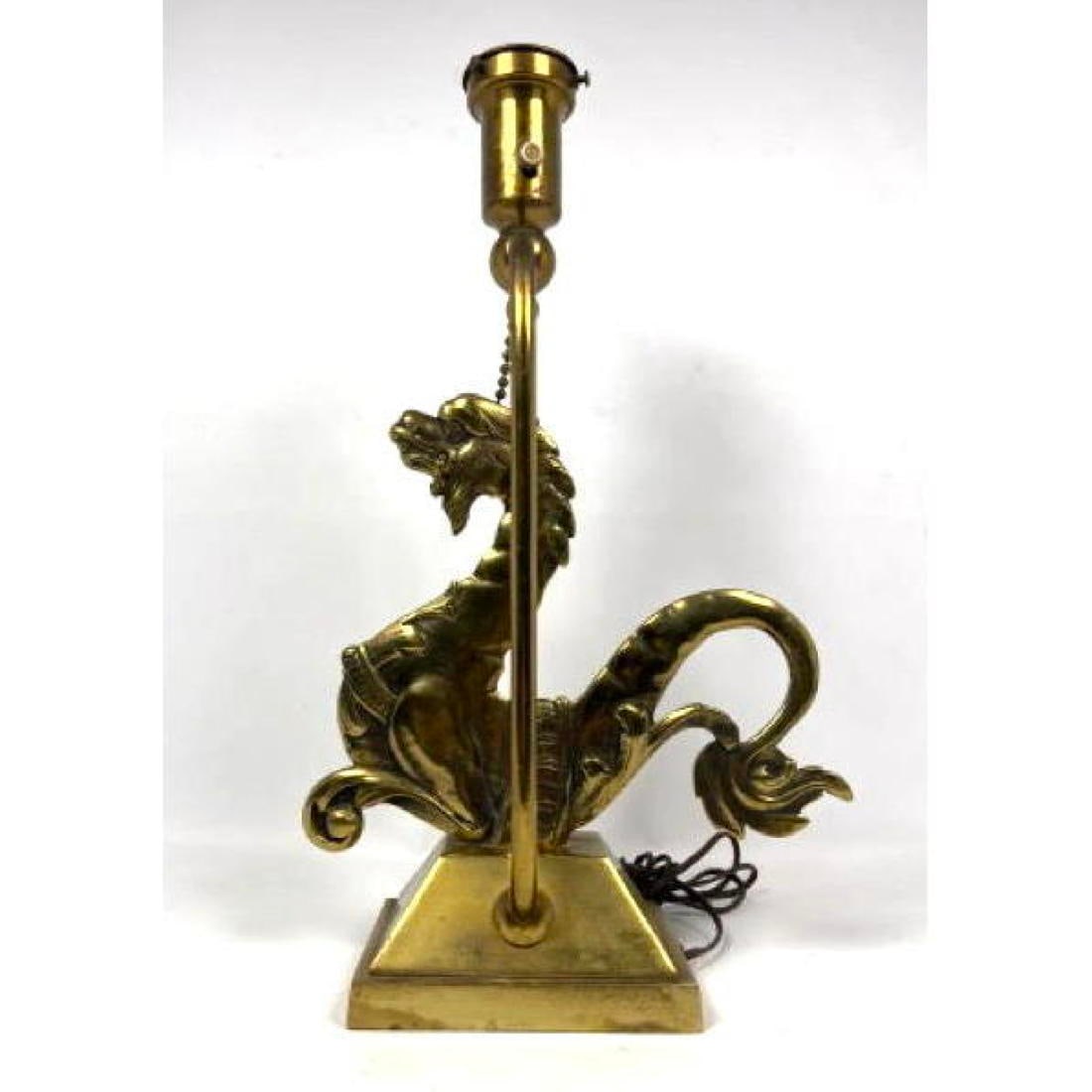 Vintage Brass Dragon Serpent Table Lamp. arched top.: Vintage Brass Dragon Serpent Table Lamp. arched top. H: 20 inches: W: 12 inches: D: 5 inches --- US Packing and Shipping charge: In house shipping available. Will be calculated once destination known.