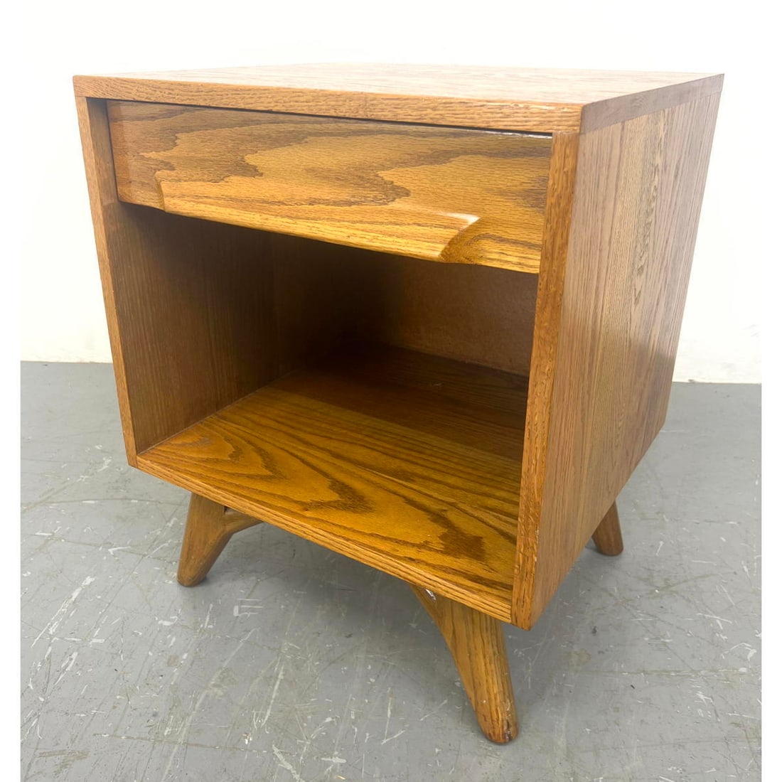 Single Jack Vander Molen Oak Side table Night Stand. (1 of 11)