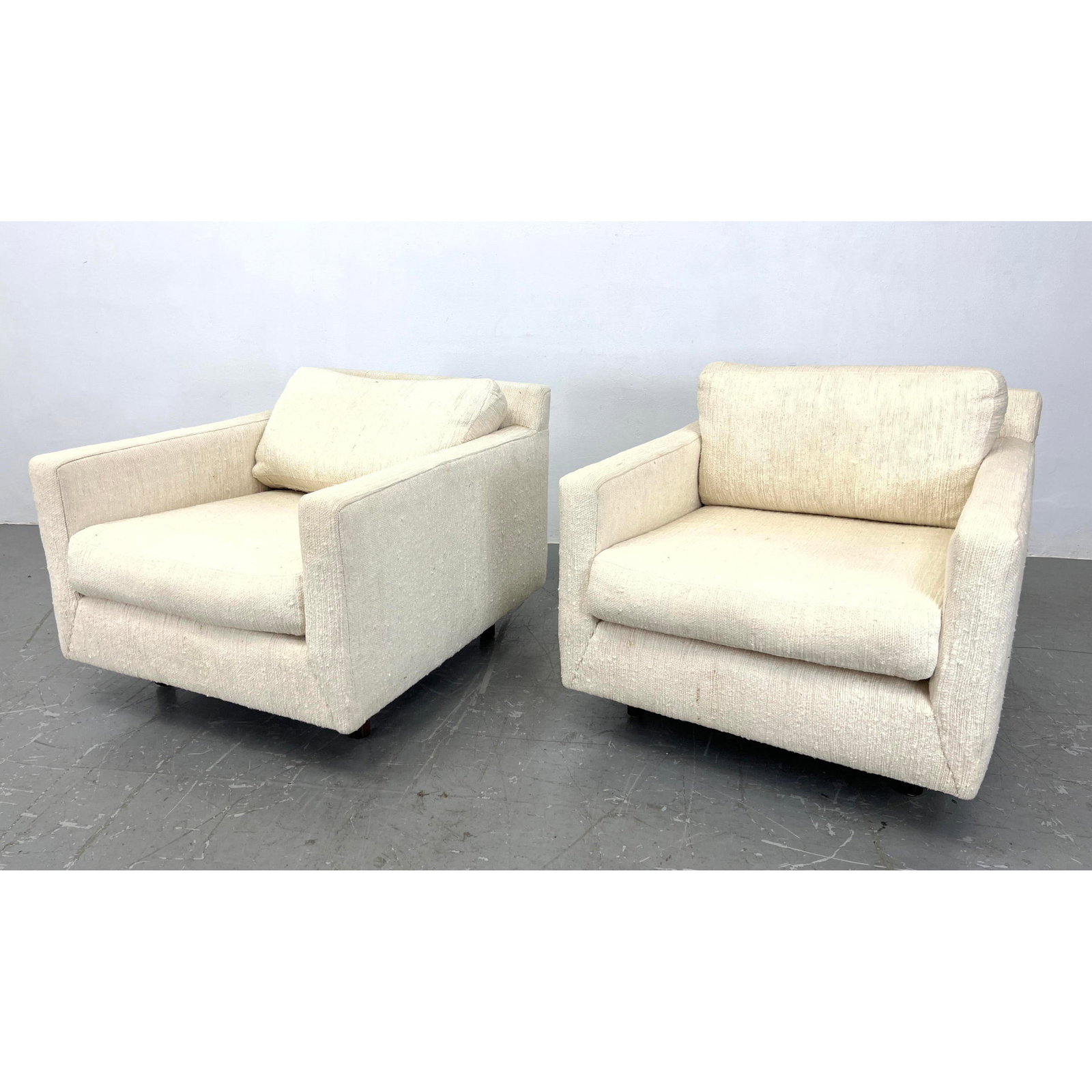 Pair Harvey Probber Style Club Lounge Chairs. (1 of 12)