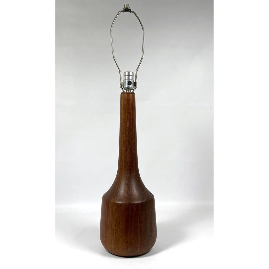 Studio Teak Danish Modern Tall Table Lamp. Long Neck Bottle Form. (1 of 9)