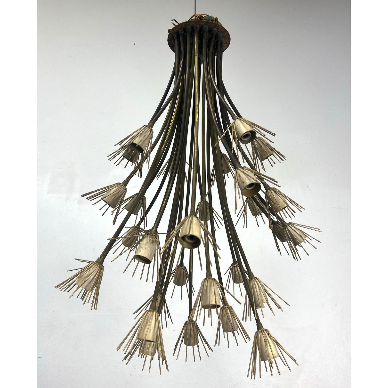 Emil Stejnar flowery chandelier 1960Õs (1 of 9)