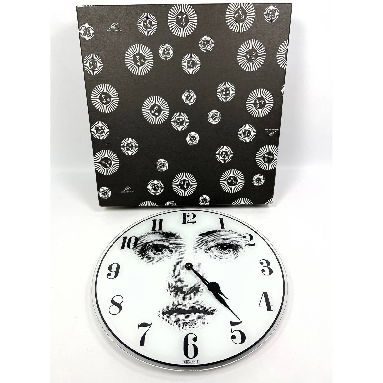Piero Fornasetti Julia Face Wall Clock. Horloge. Original Fornasetti ...