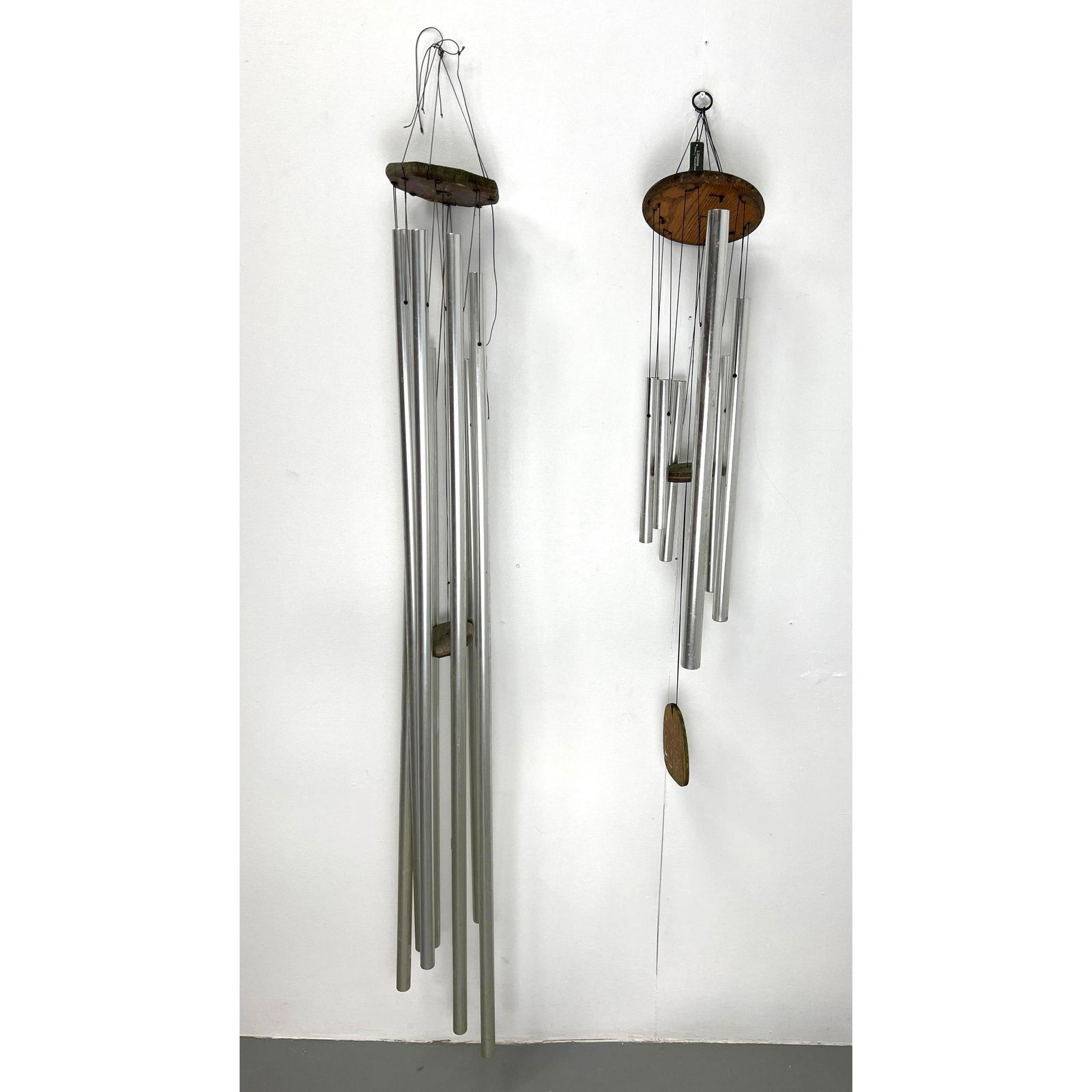 Garden wind Chimes. Large and Medium. Smaller: 44" H x 6" W (1 of 8)