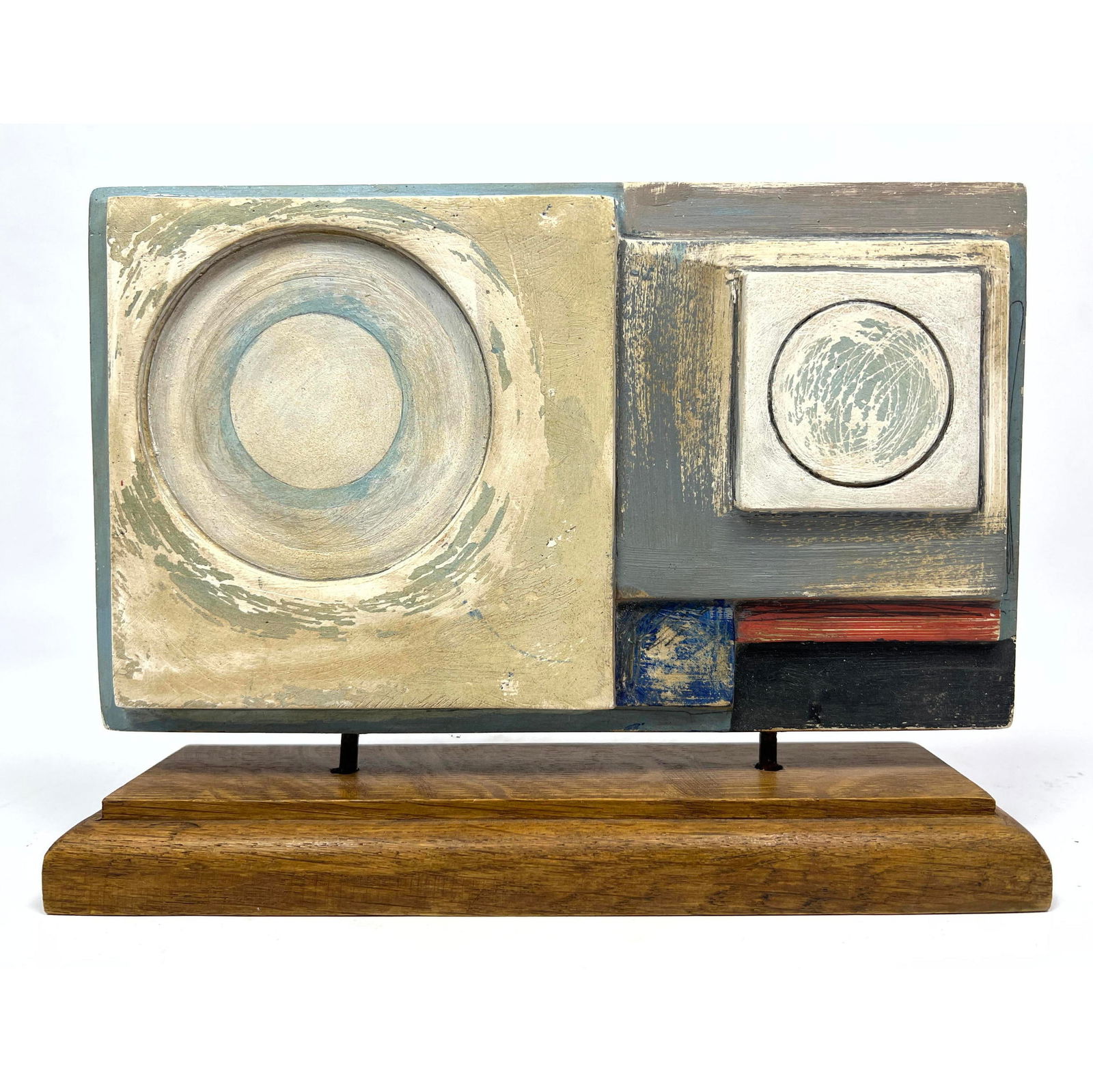 Michael David 2018 Plaster Sculpture. Abstract Modern. (1 of 8)