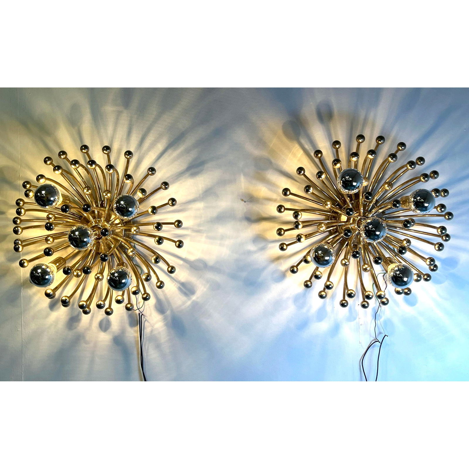 Mid Century Mod Italian Pistillo Style Wall / Ceiling Fixtures Lamps (1 of 11)