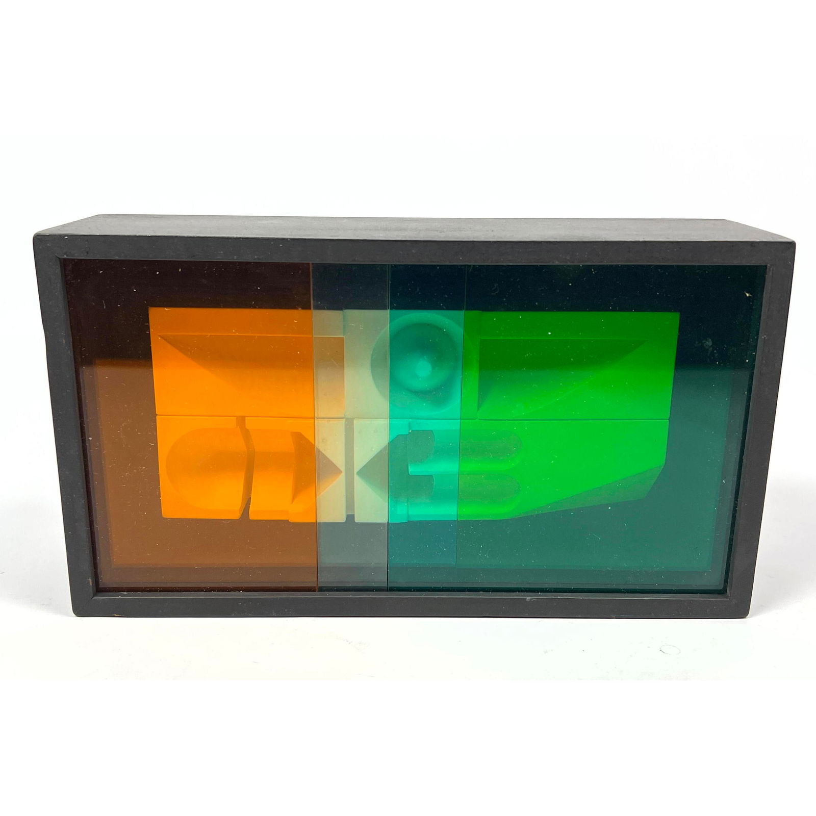 Abe Ajay untitled module/metric. 192/300 dated December 1968. (1 of 9)