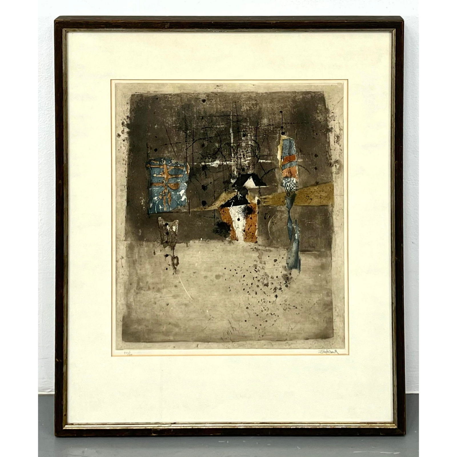 JOHNNY FRIEDLAENDER Lithograph Print. Signed and Numbered 44/60 (1 of 11)