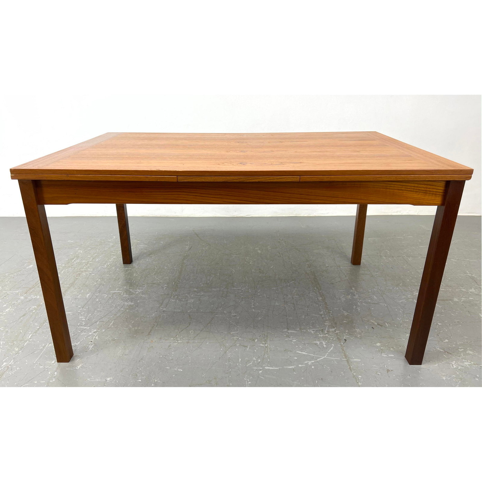 Danish Rosewood Refractory Dining Table. Modern Dining.: Danish Rosewood Refractory Dining Table. Modern Dining. Includes: 2 - 19.5 inch leaves. Dimensions: Height: 29 inches, Width: 54 inches, Depth: 33.5 inches. ---