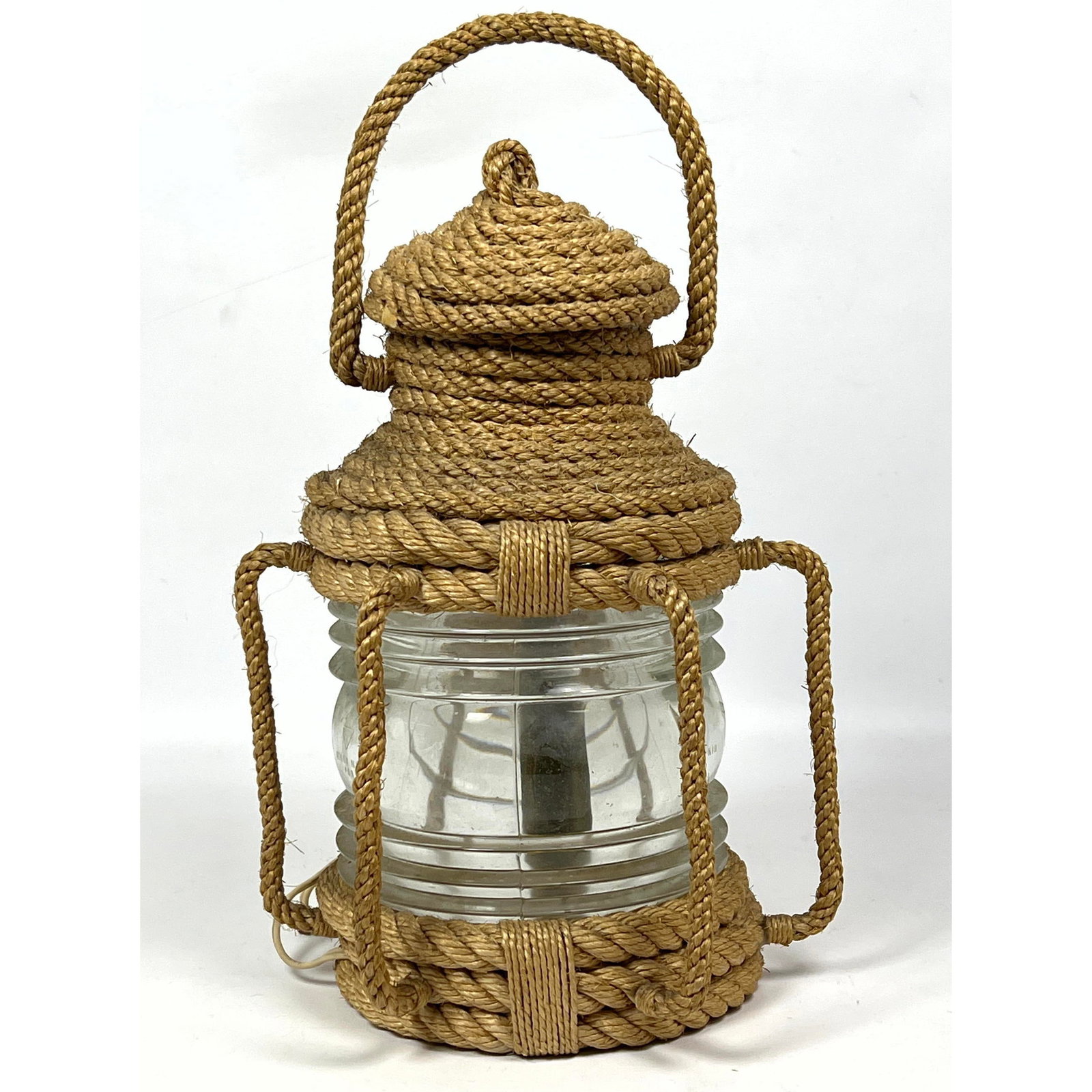 Audoux-Minet Rope Lantern Lamp. (1 of 10)