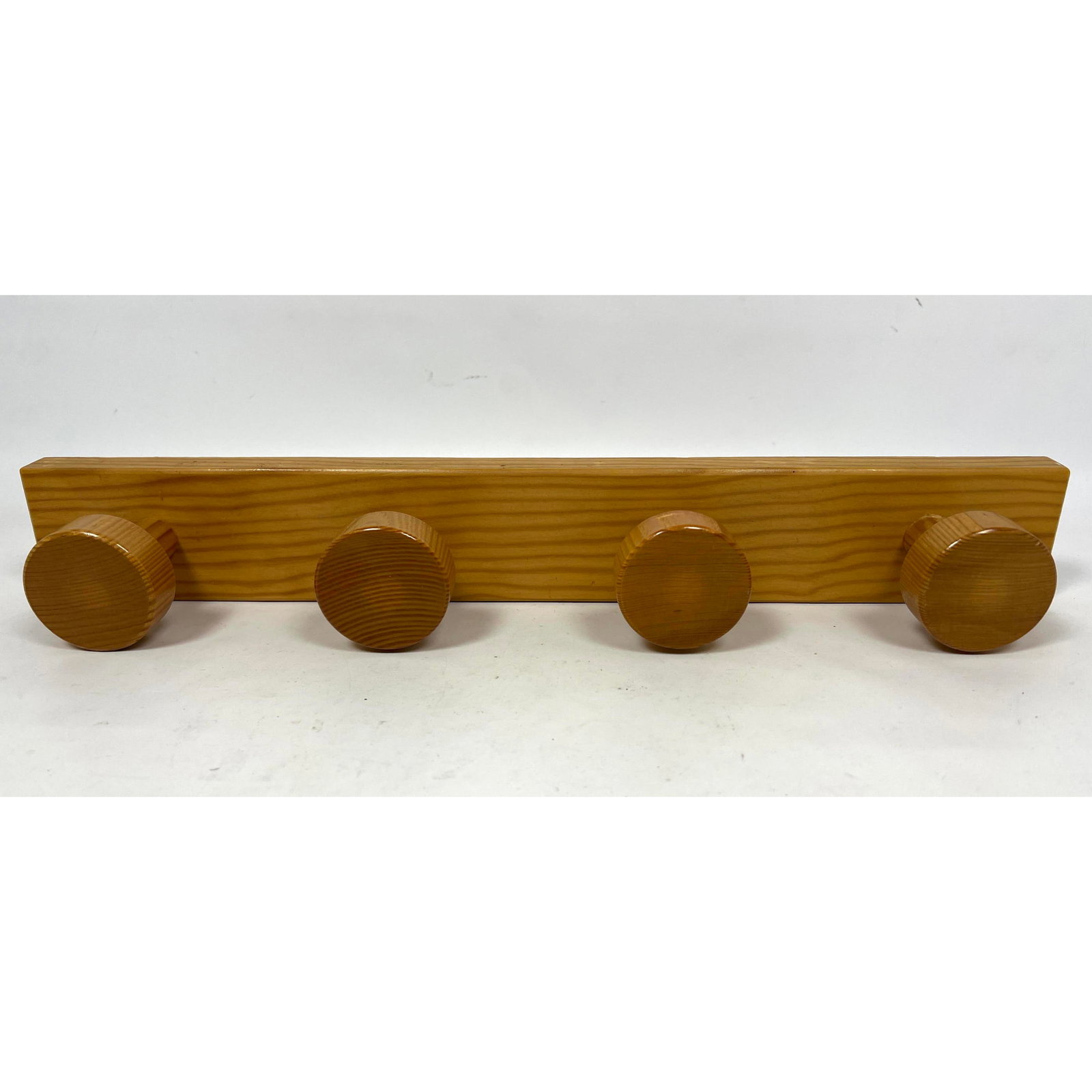 French pine wall mount coat hook rack. (1 of 9)