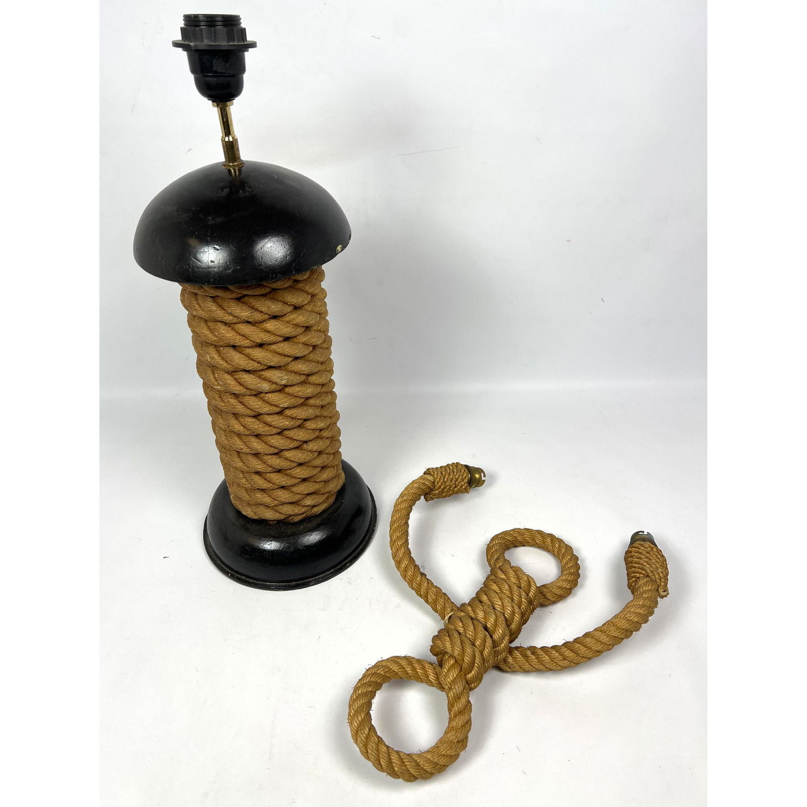 2pcs Audoux Minet Lamps. Table Lamp and Sconce. (1 of 14)