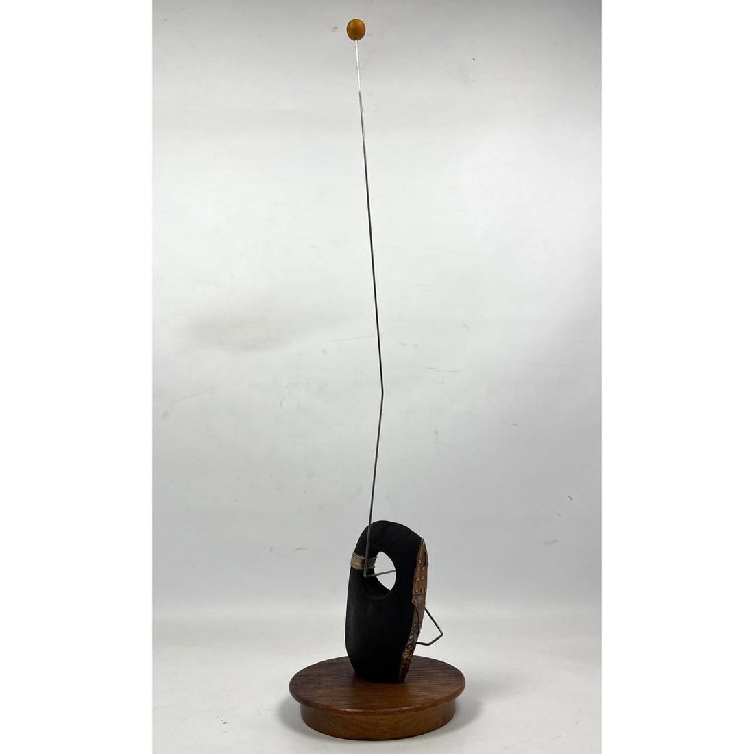 Adam Henderson Wood and Mixed Metal Table Sculpture. Modernist design. (1 of 19)