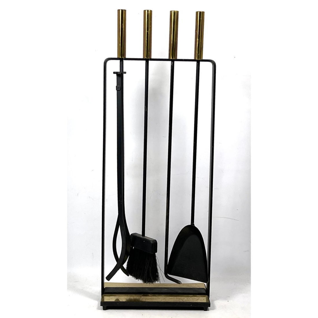 Mid Century Modern Pilgrim Brass Handle Fire Tools. Fireplace accessories. . (1 of 13)