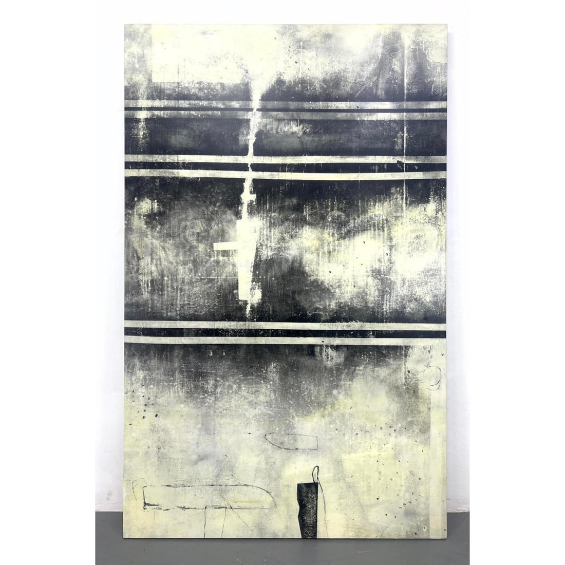 Large ERIK GONZALES Abstract Modern Painting on Canvas. Plumb. (1 of 11)