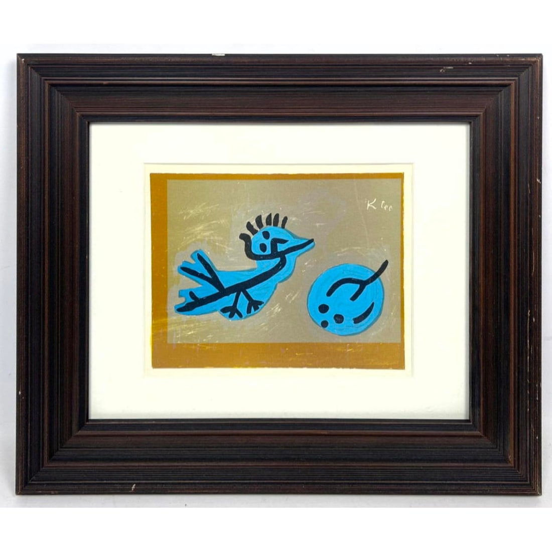 Paul Klee Lithograph Print Blue Bird (1 of 10)