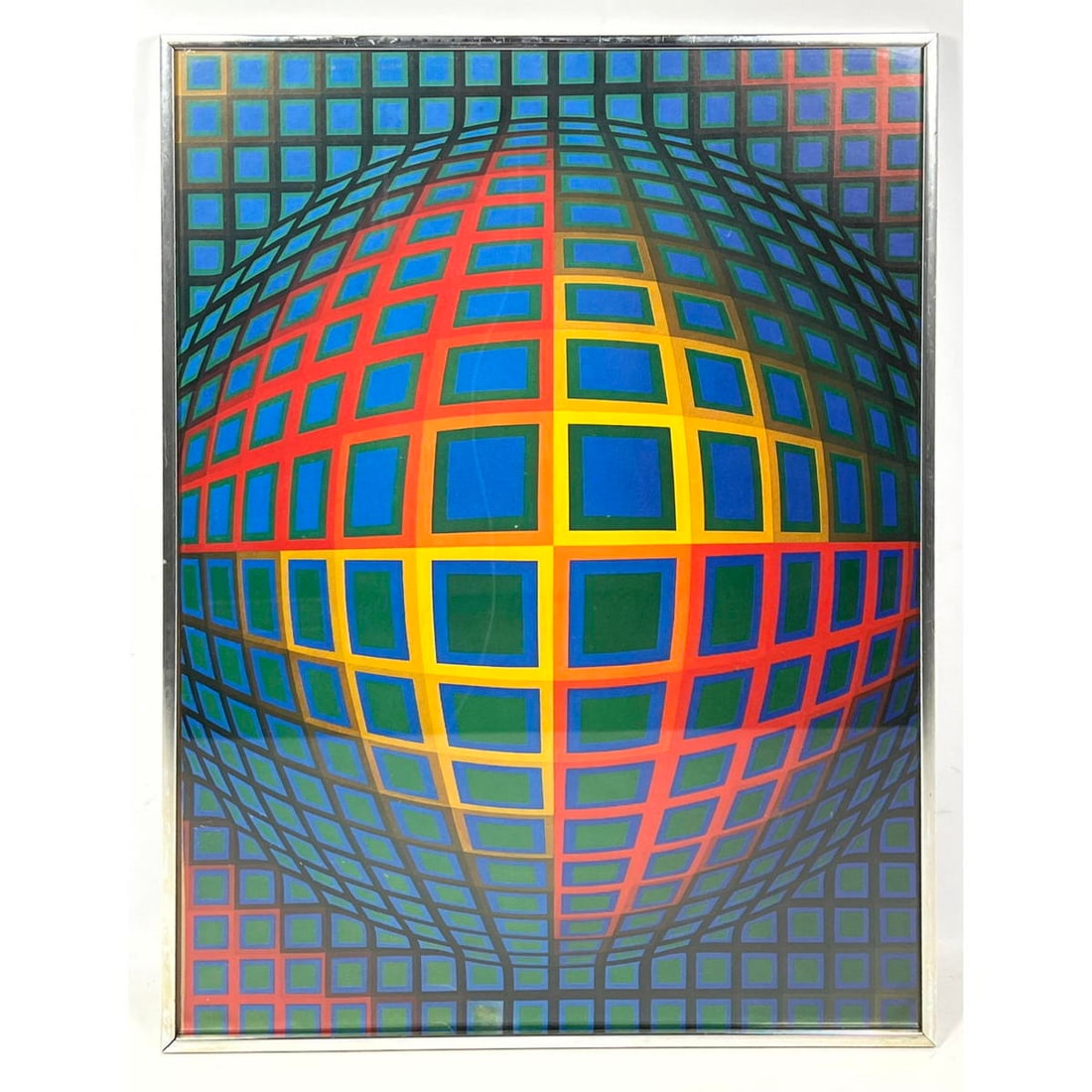 Victor Vasarely Vega 1 Color Print. (1 of 9)
